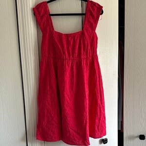 Pink Sleeveless Dress